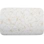 ΠΑΤΑΚΙ ΜΠΑΝΙΟΥ MEMORY FOAM VibrantRoots ΛΕΥΚΟ 40x60cm San Lorentzo 8064WHITE
