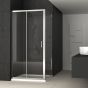 Καμπίνα 146-150xH190cm με Σταθερό Πλαϊνό 80cm Clear Nanotechnology 6mm Orabella Siera 30741-30745