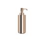 Ντισπένσερ 220ml Μεταλλικό Επικαθήμενο W60xD60xH190mm Rose Gold Gloss PVD Verdi 3012051