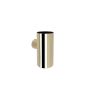 Ποτηροθήκη Μεταλλική Επιτοίχια W60xD75xH120mm Light Gold Gloss PVD Verdi 3011552