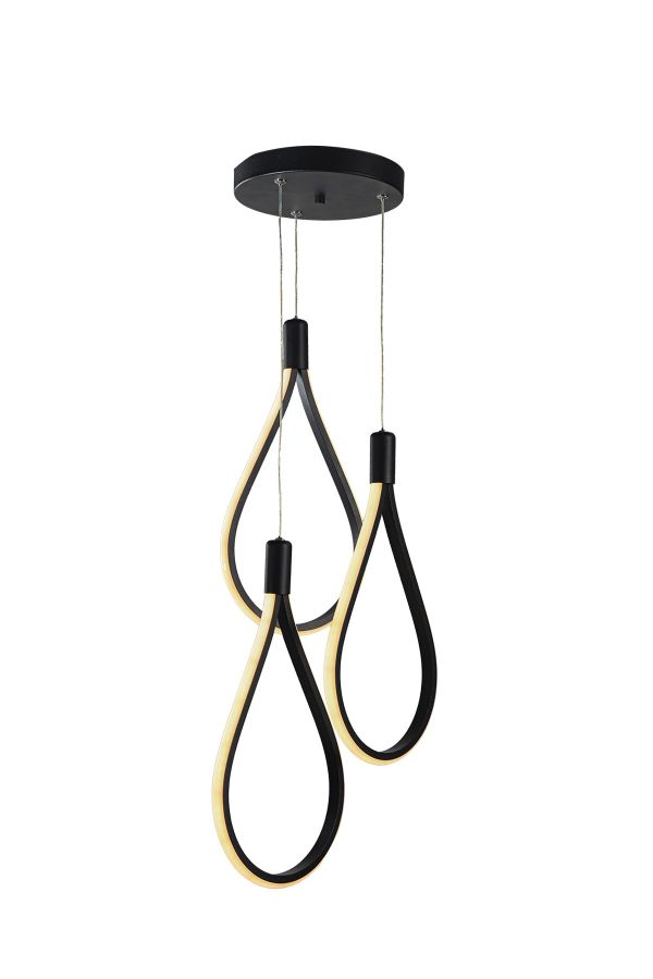 PDT 700-3 ΒΚ # ΚΡΕΜ. 3/Φ  LED ΘΗΛΙΕΣ ΜΑΥΡΟ ARlight 0103500