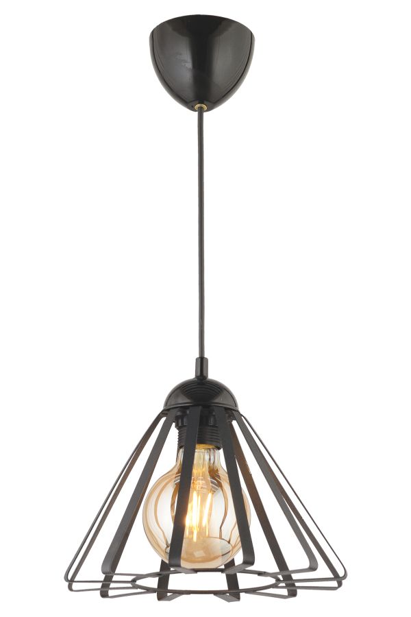 PDT 1255-1 BK 1/Φ ΜΕΤΑΛΛΙΚΟ ΤΡΙΓΩΝΟ 1ΧΕ27 ARlight 0113052