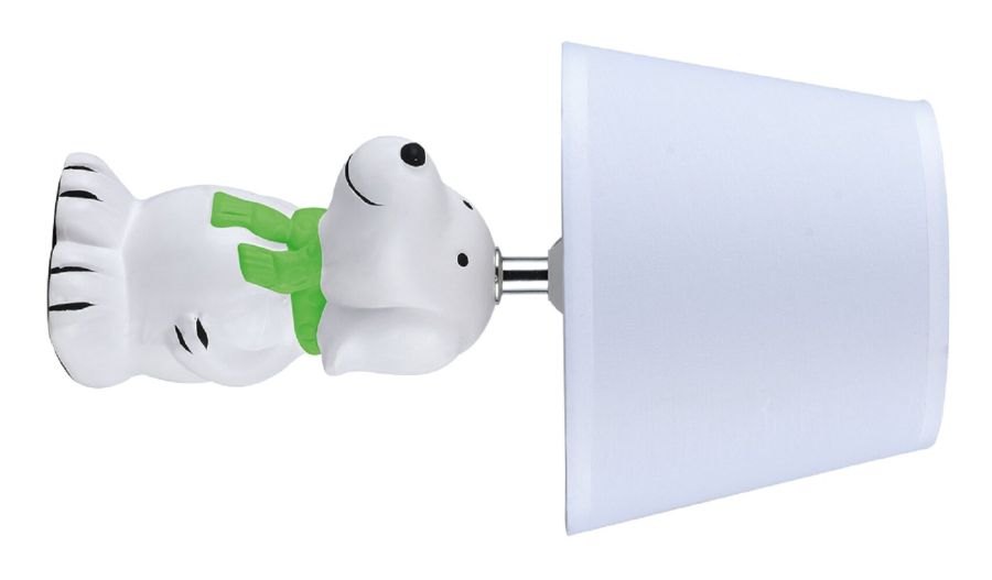 TLC 6014 # ΠΟΡΤΑΤΙΦ ΚΕΡΑΜΙΚΟ ΣΚΥΛΑΚΙ ΜΕ ΛΕΥΚΟ ΚΑΣΚΟΛ ARlight 0274074