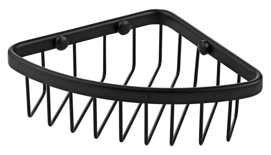 Σπογγοθήκη Γωνιακή Μαύρο Bronze Art Σπογγοθήκες 16H8-MM