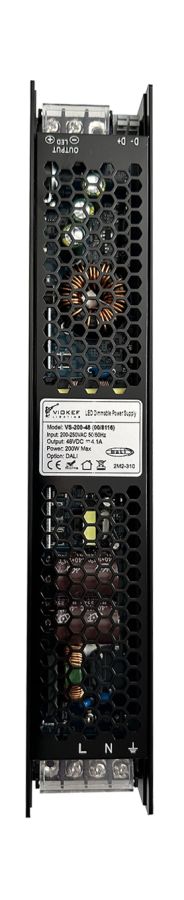 Power Supply 48VDC 200W IP20 Dali Dim Viokef 00/8116
