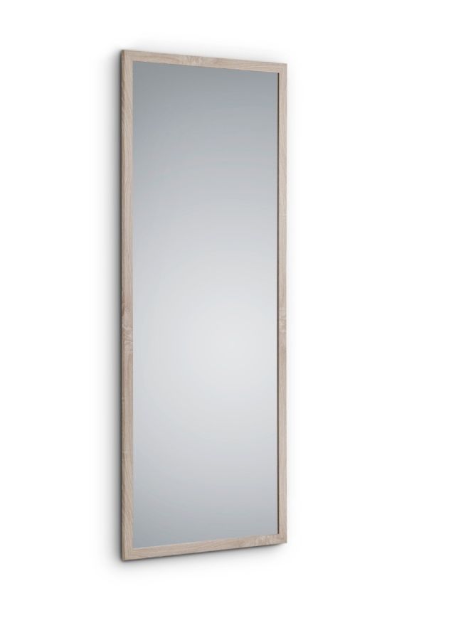 Καθρέπτης Επιτοίχιος Π66xY166x1,8cm Πλαίσιο MDF Wood Colored Mirrors & More THEA 1110230