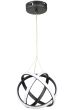 ATOMIC-40 BLACK LED 69W ΦΩΤΙΣΤΙΚΟ LED ΚΡΕΜΑΣΤΟ Heronia 01-0406