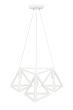 GIZA 3/L TRIANGLE WHITE PLASTIC-METAL ΚΡΕΜΑΣΤΟ Heronia 35-0100