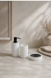 Δοχείο Κρεμοσάπουνου RAMONA Πλαστικό 350ml Λευκό AWD02192067 AWD02192067