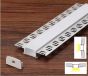 SE-PROW-30 ALUMINIUM PROFILE WITH WINGS 2,8*1,4CM TRIMLESS  PRICE PER METER HOMELIGHTING 77-50547