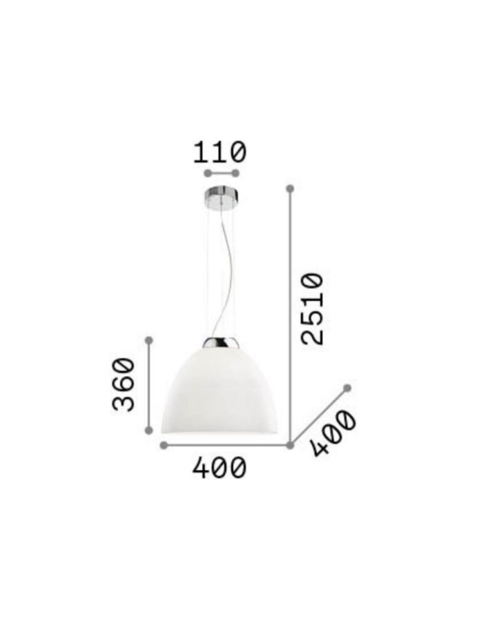 FIRENZE PT1 BIANCO Ideal Lux 002880