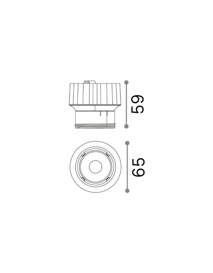 DYNAMIC SOURCE 10W 4000K Ideal Lux 208565