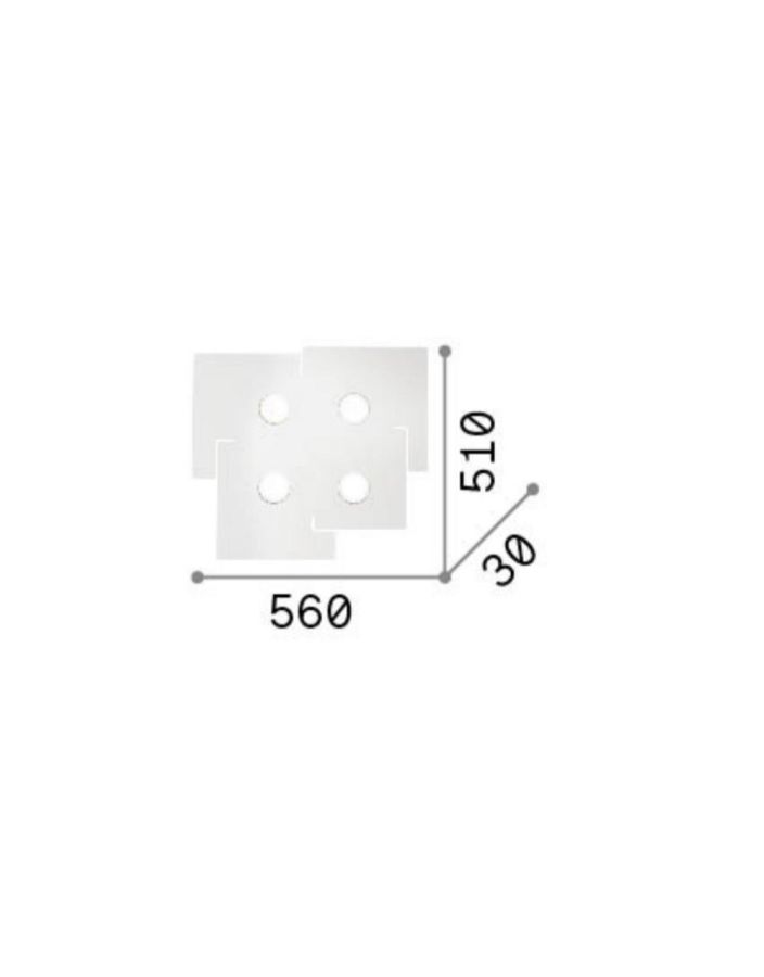 TOTEM PL4 Ideal Lux 215778