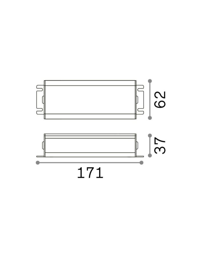 ARCA EGO DRIVER ON-OFF 075W 48Vdc Ideal Lux 223155
