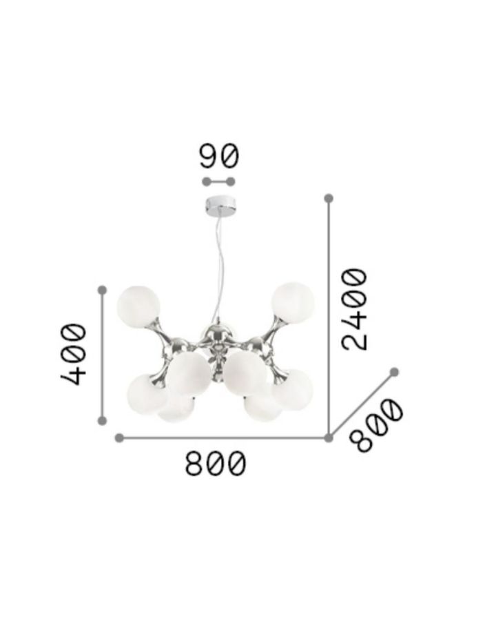 NODI SP9 OTTONE Ideal Lux 241036