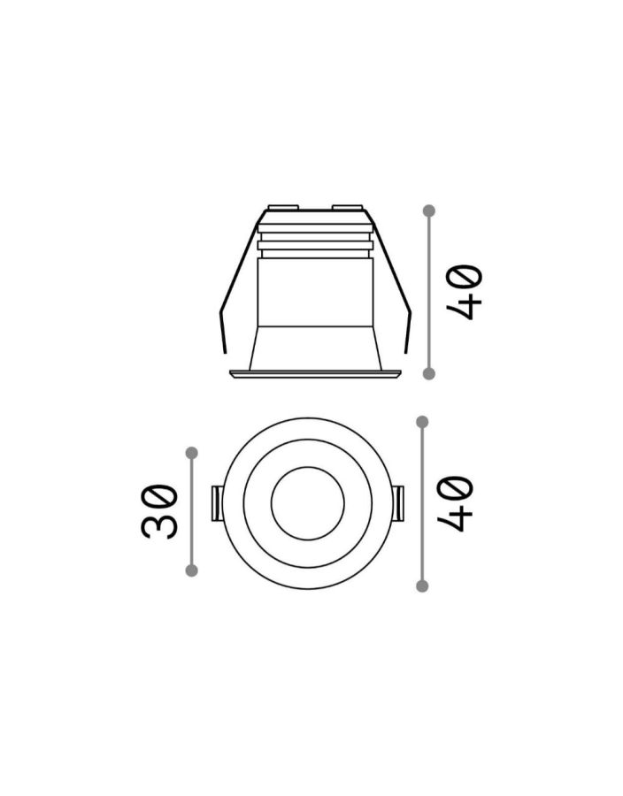 VIRUS FI WH GD Ideal Lux 244822