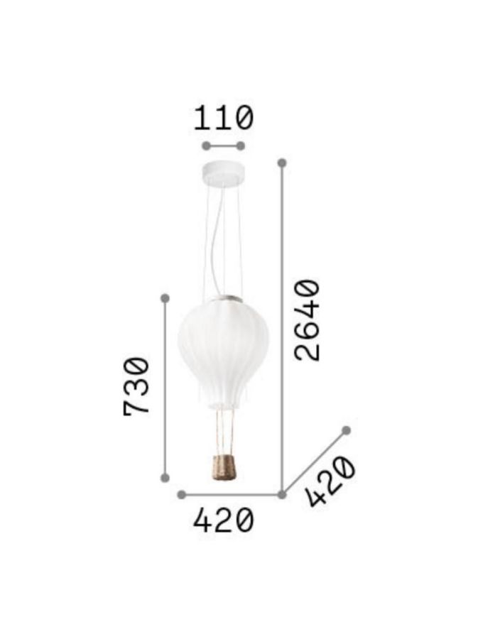 DREAM BIG SP1 D42 Ideal Lux 261195