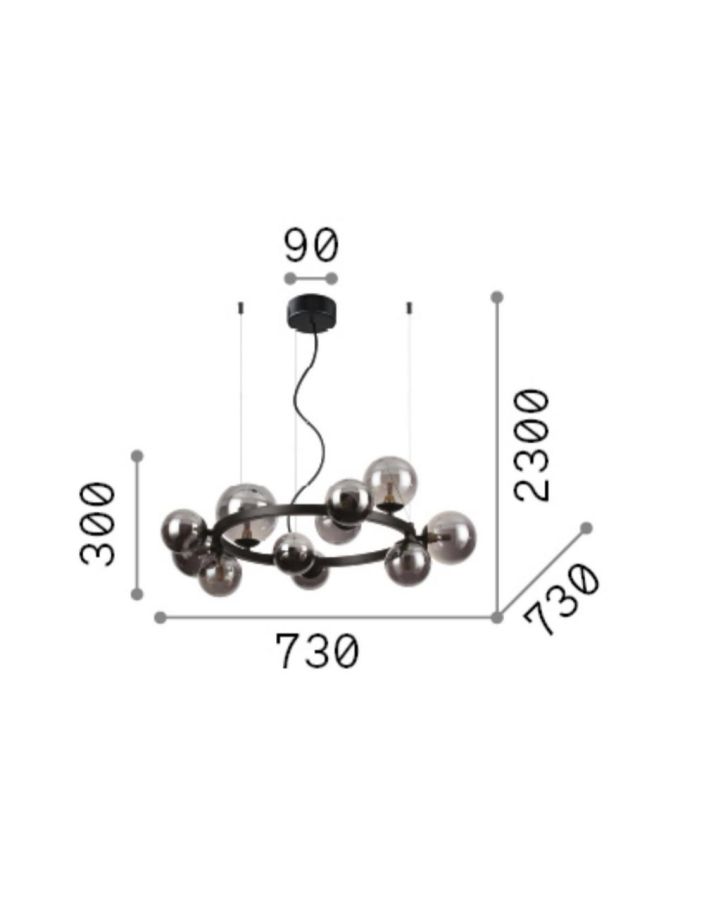 PERLAGE SP11 FUME' Ideal Lux 271392