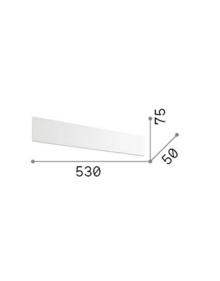 ZIG ZAG AP D53 OTTONE 3000K Ideal Lux 282138