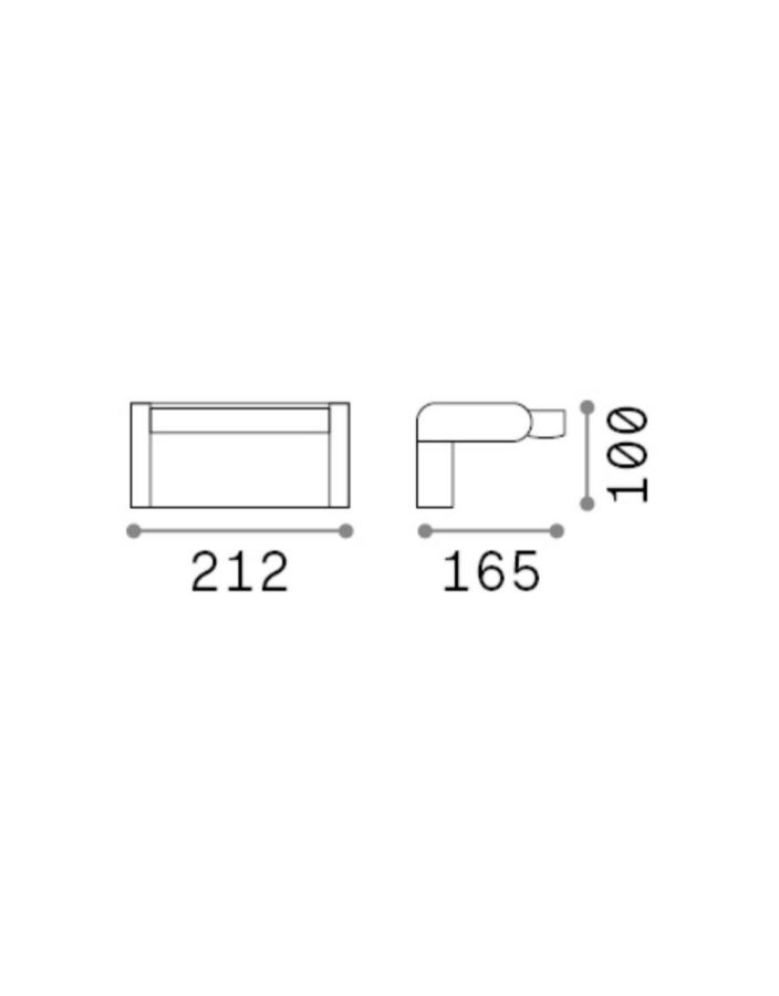 SWIPE AP BIANCO Ideal Lux 287690