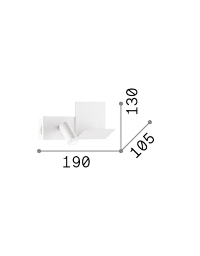 KOMODO-1 AP BIANCO Ideal Lux 291789
