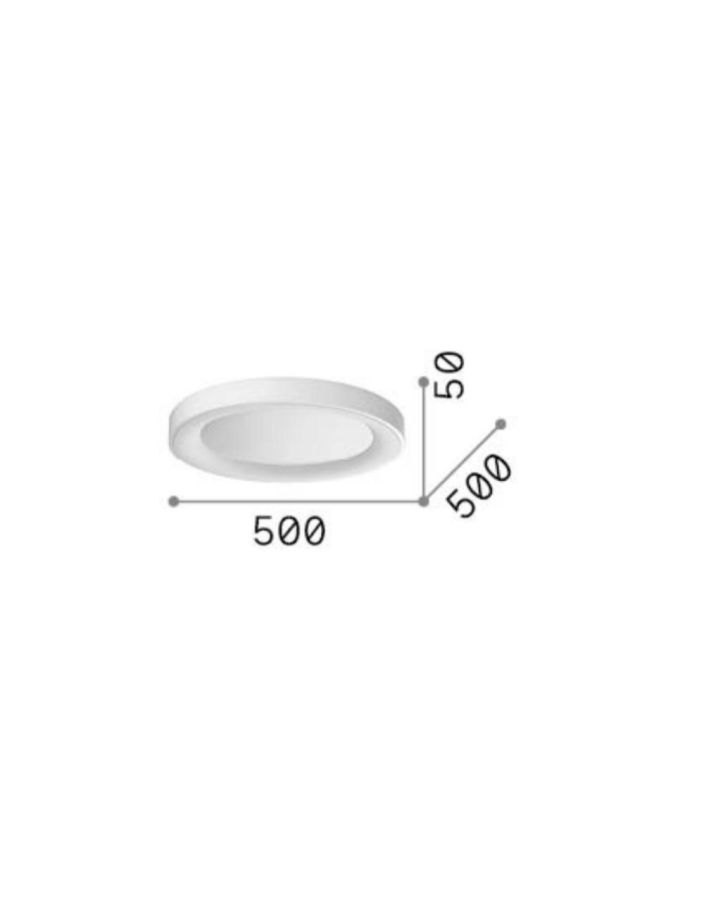 PLANET PL D50 BIANCO Ideal Lux 312354