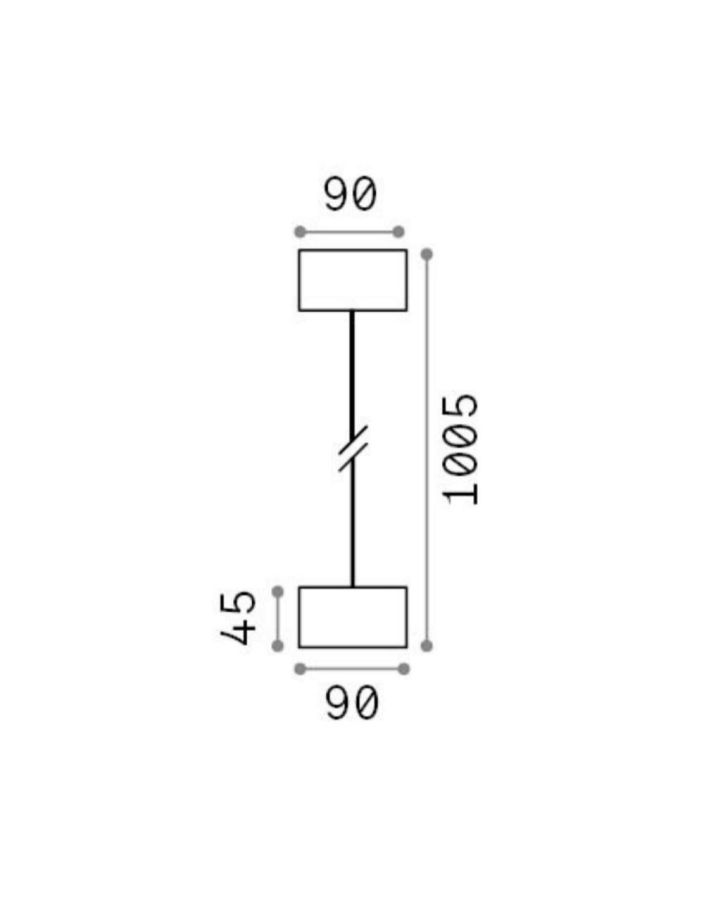 CLIO MSP1 COFFEE Ideal Lux 326801