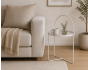 Side Table Μεταλλικό Φ40x65cm Sand MRShome DF-0035000
