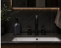 Δοχείο Κρεμοσάπουνου Stoneware 350ml 9x6x19.5cm Black 6U MRShome DF-0096004