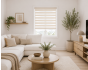 Double Ρόλερ Ρυθμιζόμενης Σκίασης 120x230cm Μπεζ MRShome DRD-BG120230