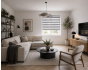 Double Ρόλερ Ρυθμιζόμενης Σκίασης 120x230cm Γκρι MRShome DRD-GR120230