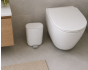 Κάδος Απορριμμάτων 5L από ABS Soft Close Λευκός Ματ MRShome DS-8865PL1