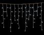 100Led Σταθερή Rubber Ασύμμετρη Κουρτίνα Με Επέκταση Ip65 Και Μπρίζα Σούκο 200 x 70(h)cm,Λευκό Καλώδιο/ Λευκό Λαμπάκι (Kelvin: 6.000 - 10.000) Lianos 80249