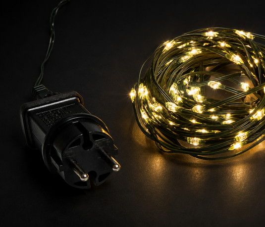 300Led Λαμπάκια Copper Θερμού Φωτισμού Με Μετασχηματιστή Και Πρόγραμμα, (10cm Απόσταση) 30 Μέτρα (Kelvin: 2.500 - 3.000) Lianos 80334