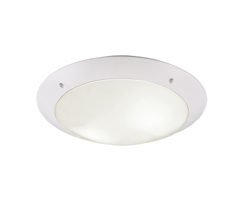 Πλαφονιέρα Οροφής Λευκή 33xH9cm Εξ.Χώρου IP54  2xE27 Trio Lighting Camaro R60502031