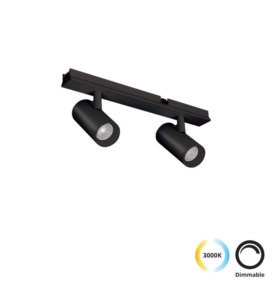 Διπλό Σποτ Track 7W Slim Magnetic Viokef 4288700