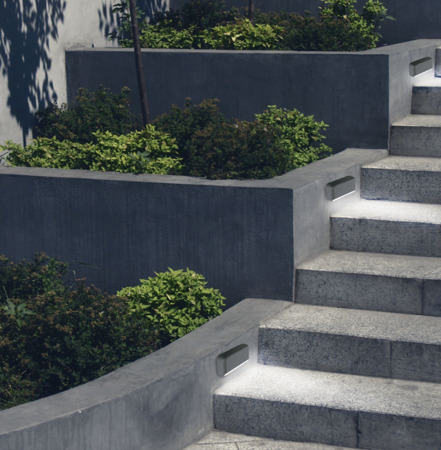 Φωτιστικό Τοίχου Ανθρακί Seren Viokef 4309301