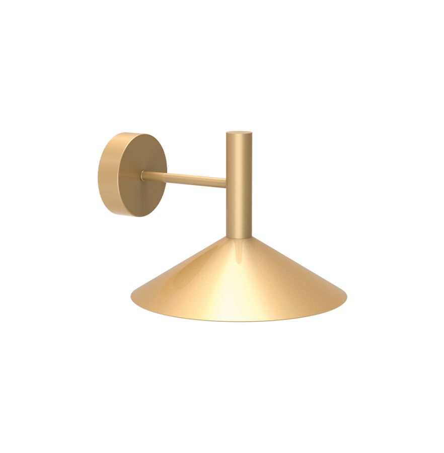 Φωτιστικό Τοίχου Χρυσό Marsi Viokef 4319801