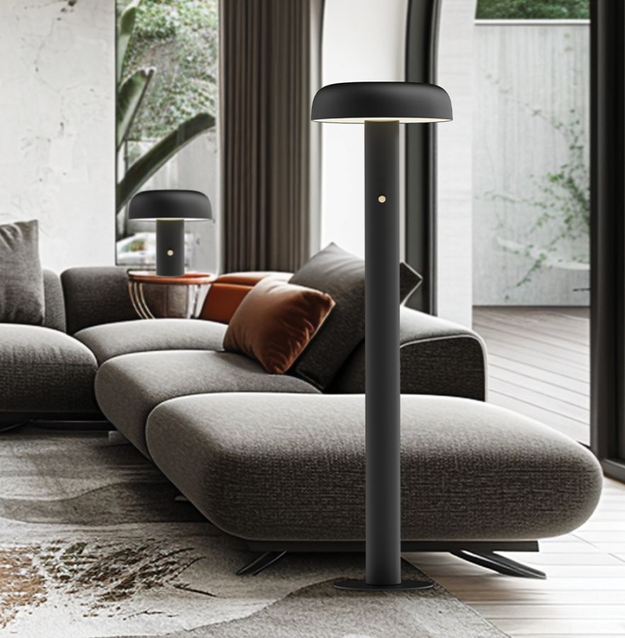 Φωτιστικό Δαπέδου Μαύρο Deva Viokef 4326501