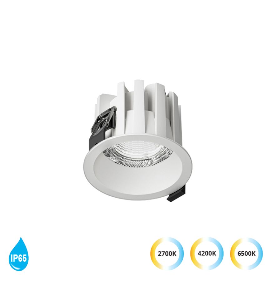 Χωνευτό Σποτ Λευκό Ricky Viokef 4335100