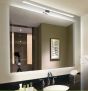 SE-NK-40 MULAN WALL LAMP NICKEL 40CM 3CCT 8W WITH MEMORY IP44 Δ2 HOMELIGHTING 77-50563