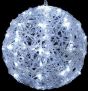 100Led Φωτιζόμενη Ακρυλική Μπάλα Με Ψυχρό Φωτισμό Και Μετασχηματιστή Ip44,35cm Lianos 52198