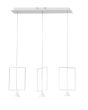 Φωτιστικό Κρεμαστό Led Dimmable 24w 2160lm 3000K Μέταλλο Λευκό Ματ Fabas Sirio 3390-49-102