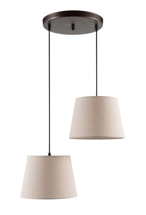 PDA 140-2 BG ΡΟΥΣΤΙΚ 2/Φ ΣΚΟΥΡΙΑ ΡΟΖΕΤΑ 25 ΒG ΚΑΠΕΛΑ 2xE-27 40W ARlight 0106605