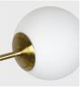 SE 110-6 PRATO PENDANT BRASS GOLD WITH 6 OPAL GLASSES Φ15 Γ4 HOMELIGHTING 77-4491