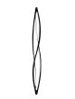 SE LED 100 SIGMA PENDANT BLACK 49W  3CCT 20x100cm IP20 220V 2 YEARS WARRANTY Α1 HOMELIGHTING 77-50664