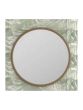 Καθρέπτης Στρογγυλός Ø60cm Μεταλλικό Πλαίσιο Μπρονζέ Savvopoulos Ivy Round 8936-7593