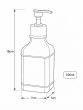 Σετ Dispenser & Αρωματικό Χώρου με Sticks Γυάλινο/Μπαμπού με βάση MRShome DF-0018000