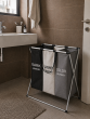 Καλάθι Απλύτων Polyester με Σκελετό Αλουμινίου 58x40cm MRShome DF-0075000