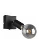 Σποτ Μονόφωτο 11x9cm 1xΕ27 Μαύρο Ματ Trio Vannes R80181732